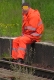 Die Bahn bei der Arbeit
